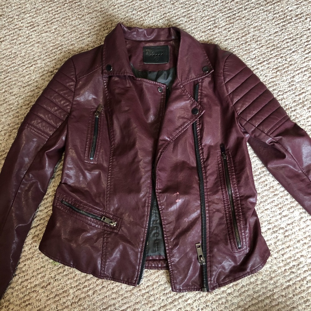 Faux Leather Jacket by BlankNYC